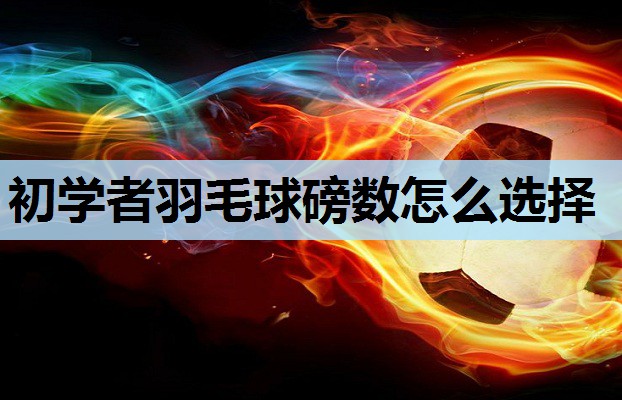 初学者羽毛球磅数怎么选择 初学者羽毛球磅数怎么选择